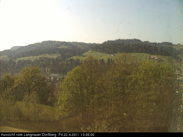 Webcam-Bild: Aussicht vom Dorfberg in Langnau 20110422-100500