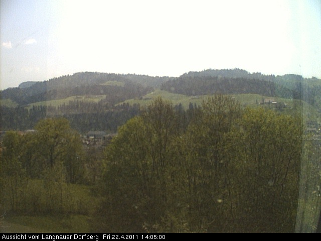 Webcam-Bild: Aussicht vom Dorfberg in Langnau 20110422-140500