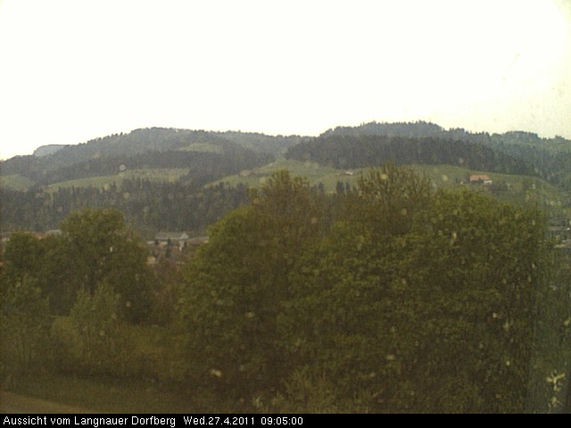 Webcam-Bild: Aussicht vom Dorfberg in Langnau 20110427-090500