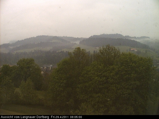 Webcam-Bild: Aussicht vom Dorfberg in Langnau 20110429-080500