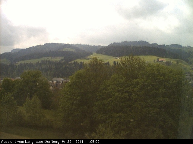 Webcam-Bild: Aussicht vom Dorfberg in Langnau 20110429-110500