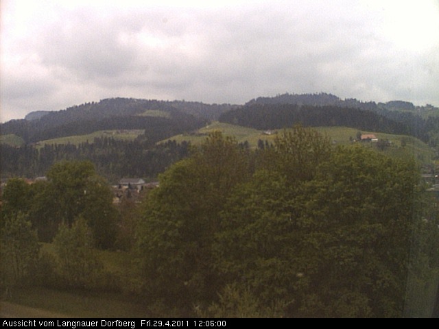 Webcam-Bild: Aussicht vom Dorfberg in Langnau 20110429-120500