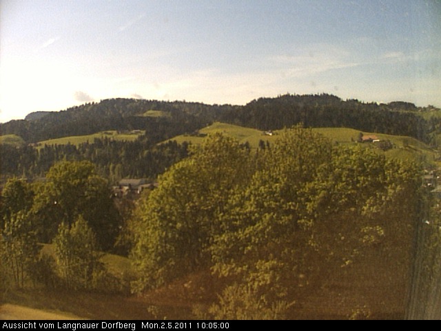Webcam-Bild: Aussicht vom Dorfberg in Langnau 20110502-100500