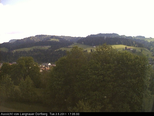 Webcam-Bild: Aussicht vom Dorfberg in Langnau 20110503-170500