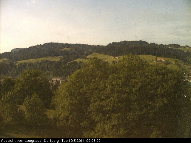 Webcam-Bild: Aussicht vom Dorfberg in Langnau 20110510-090500