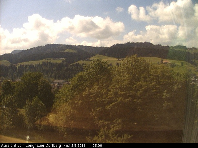 Webcam-Bild: Aussicht vom Dorfberg in Langnau 20110513-110500