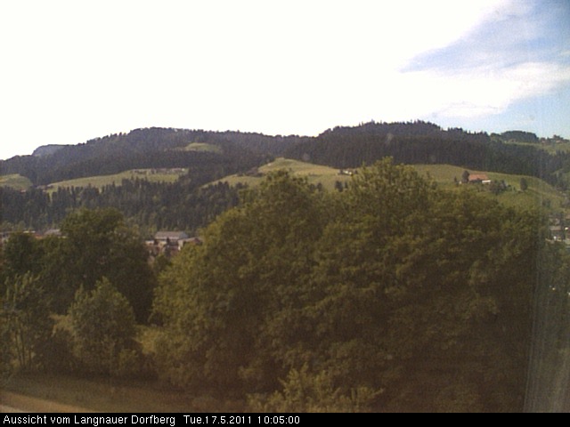 Webcam-Bild: Aussicht vom Dorfberg in Langnau 20110517-100500