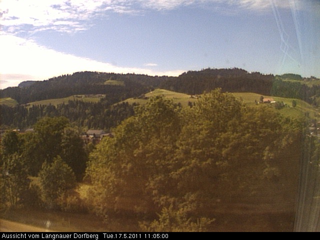 Webcam-Bild: Aussicht vom Dorfberg in Langnau 20110517-110500