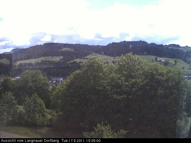 Webcam-Bild: Aussicht vom Dorfberg in Langnau 20110517-150500