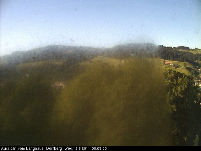 Webcam-Bild: Aussicht vom Dorfberg in Langnau 20110518-080500