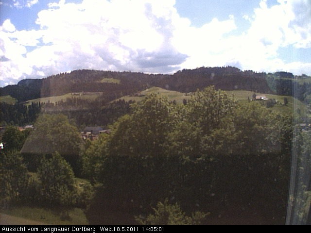 Webcam-Bild: Aussicht vom Dorfberg in Langnau 20110518-140501