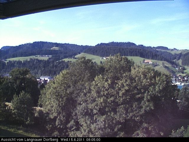 Webcam-Bild: Aussicht vom Dorfberg in Langnau 20110615-080500