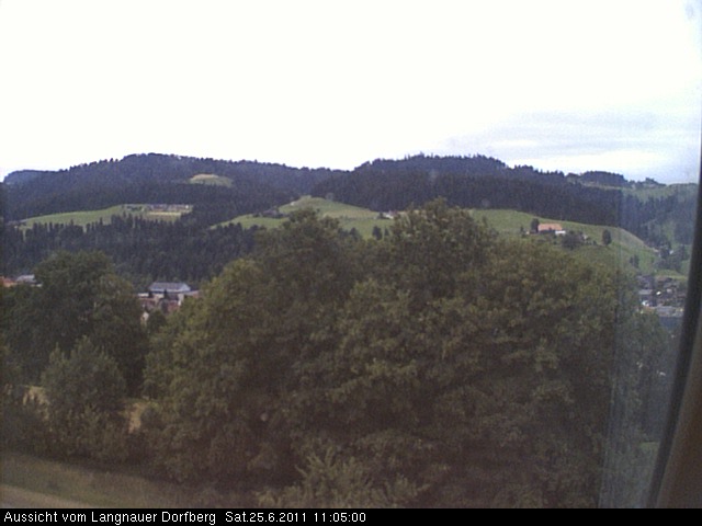 Webcam-Bild: Aussicht vom Dorfberg in Langnau 20110625-110500