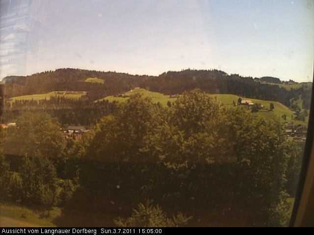 Webcam-Bild: Aussicht vom Dorfberg in Langnau 20110703-150500