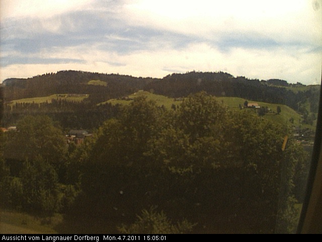 Webcam-Bild: Aussicht vom Dorfberg in Langnau 20110704-150501