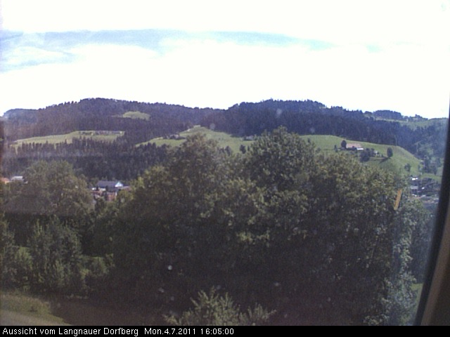 Webcam-Bild: Aussicht vom Dorfberg in Langnau 20110704-160500