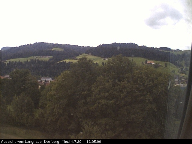 Webcam-Bild: Aussicht vom Dorfberg in Langnau 20110714-120500