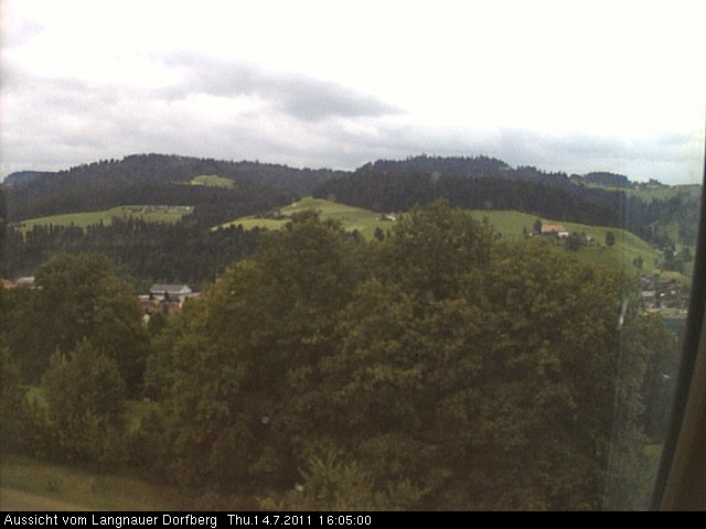 Webcam-Bild: Aussicht vom Dorfberg in Langnau 20110714-160500