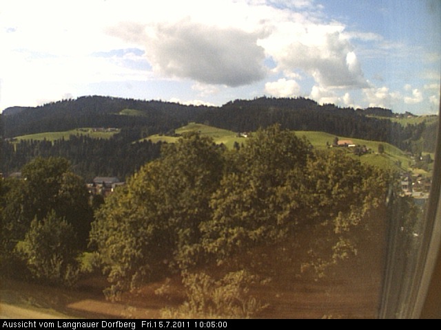Webcam-Bild: Aussicht vom Dorfberg in Langnau 20110715-100500