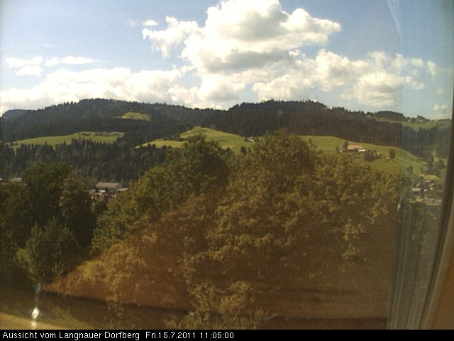 Webcam-Bild: Aussicht vom Dorfberg in Langnau 20110715-110500