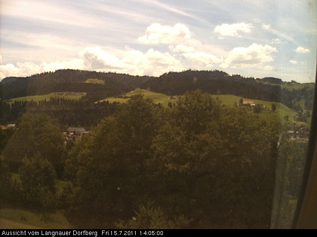 Webcam-Bild: Aussicht vom Dorfberg in Langnau 20110715-140500
