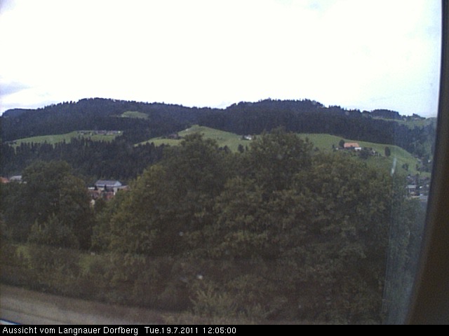 Webcam-Bild: Aussicht vom Dorfberg in Langnau 20110719-120500
