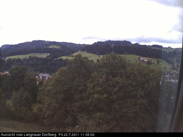Webcam-Bild: Aussicht vom Dorfberg in Langnau 20110722-110500