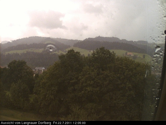 Webcam-Bild: Aussicht vom Dorfberg in Langnau 20110722-120500