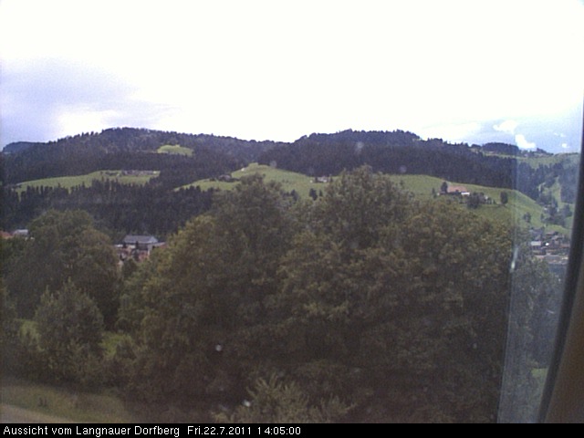 Webcam-Bild: Aussicht vom Dorfberg in Langnau 20110722-140500