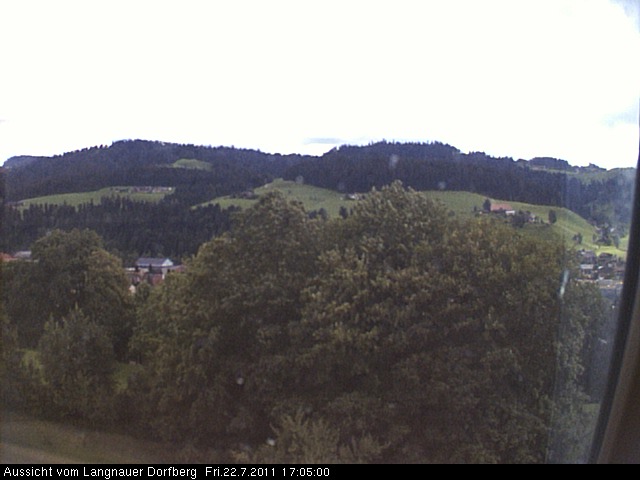 Webcam-Bild: Aussicht vom Dorfberg in Langnau 20110722-170500