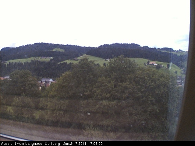 Webcam-Bild: Aussicht vom Dorfberg in Langnau 20110724-170500