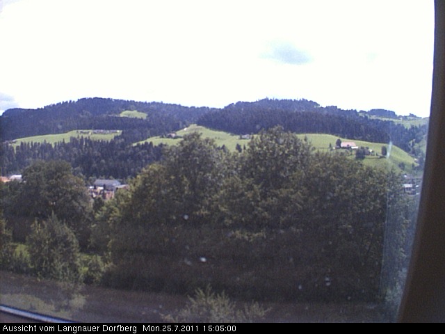 Webcam-Bild: Aussicht vom Dorfberg in Langnau 20110725-150500