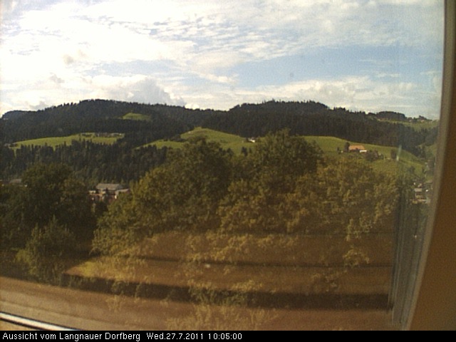Webcam-Bild: Aussicht vom Dorfberg in Langnau 20110727-100500
