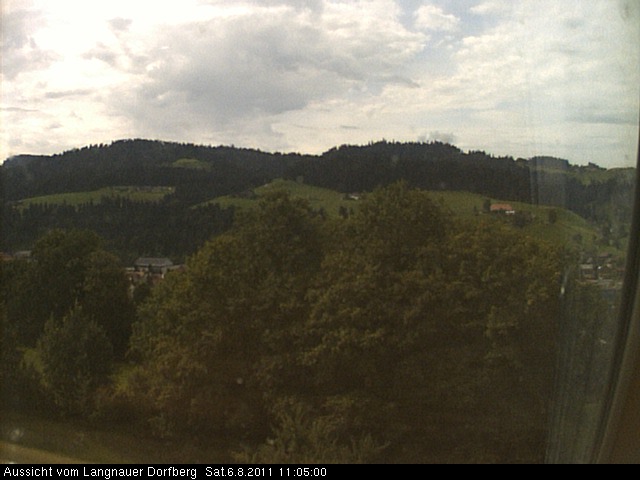Webcam-Bild: Aussicht vom Dorfberg in Langnau 20110806-110500