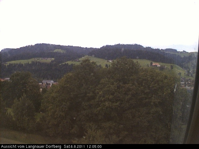 Webcam-Bild: Aussicht vom Dorfberg in Langnau 20110806-120500