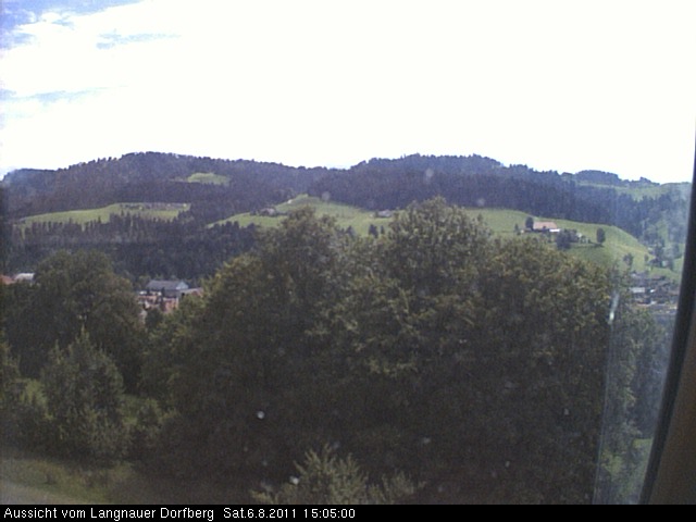 Webcam-Bild: Aussicht vom Dorfberg in Langnau 20110806-150500