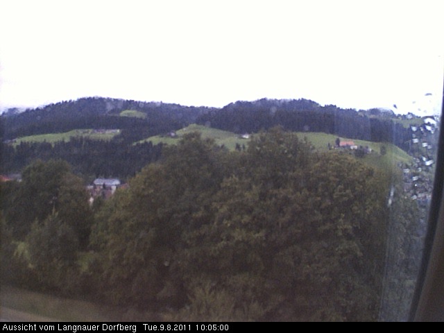 Webcam-Bild: Aussicht vom Dorfberg in Langnau 20110809-100500