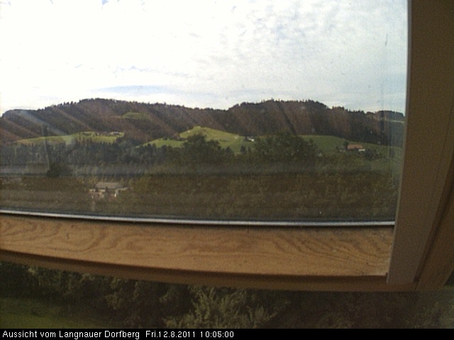 Webcam-Bild: Aussicht vom Dorfberg in Langnau 20110812-100500
