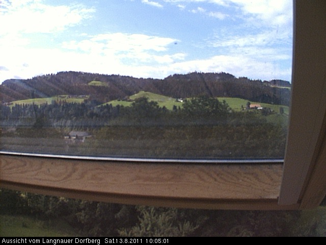 Webcam-Bild: Aussicht vom Dorfberg in Langnau 20110813-100501