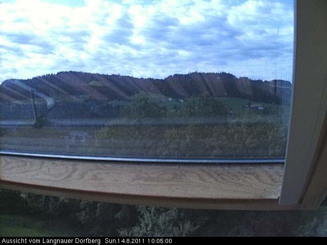 Webcam-Bild: Aussicht vom Dorfberg in Langnau 20110814-100500