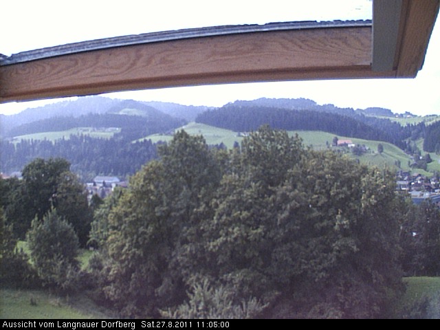Webcam-Bild: Aussicht vom Dorfberg in Langnau 20110827-110500