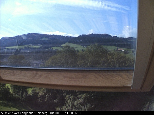 Webcam-Bild: Aussicht vom Dorfberg in Langnau 20110830-100500