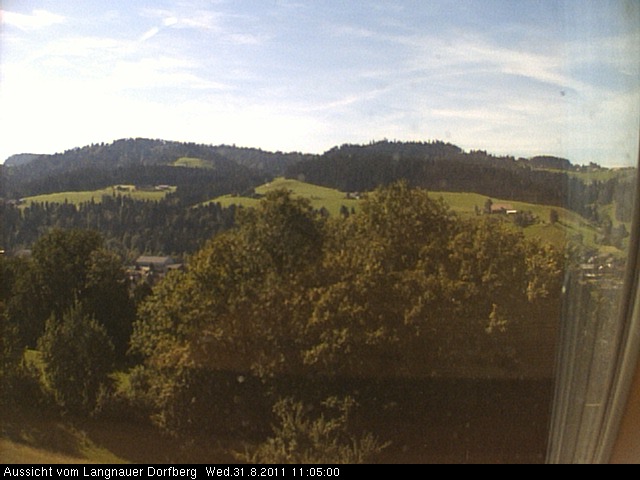 Webcam-Bild: Aussicht vom Dorfberg in Langnau 20110831-110500