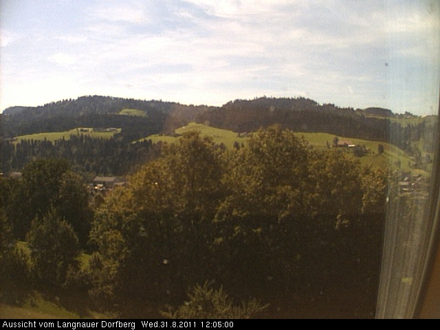 Webcam-Bild: Aussicht vom Dorfberg in Langnau 20110831-120500