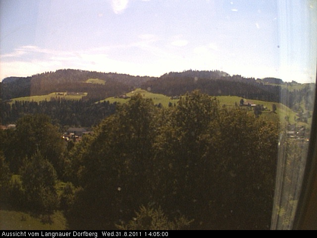 Webcam-Bild: Aussicht vom Dorfberg in Langnau 20110831-140500