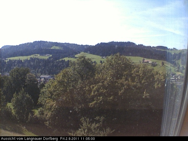Webcam-Bild: Aussicht vom Dorfberg in Langnau 20110902-110500