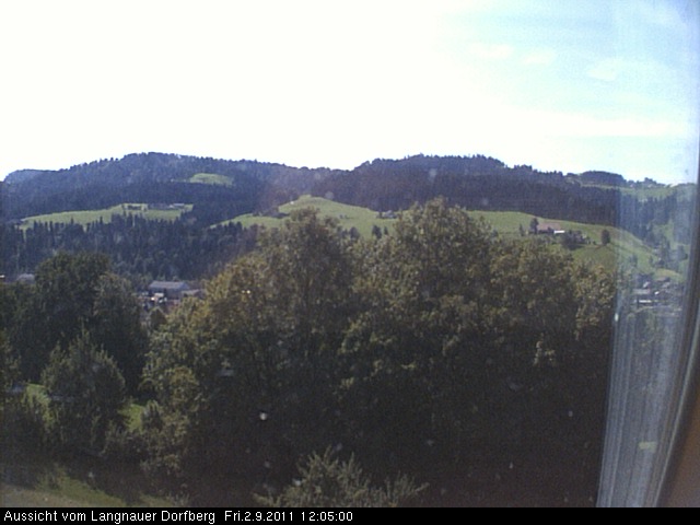 Webcam-Bild: Aussicht vom Dorfberg in Langnau 20110902-120500