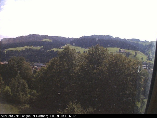 Webcam-Bild: Aussicht vom Dorfberg in Langnau 20110902-150500