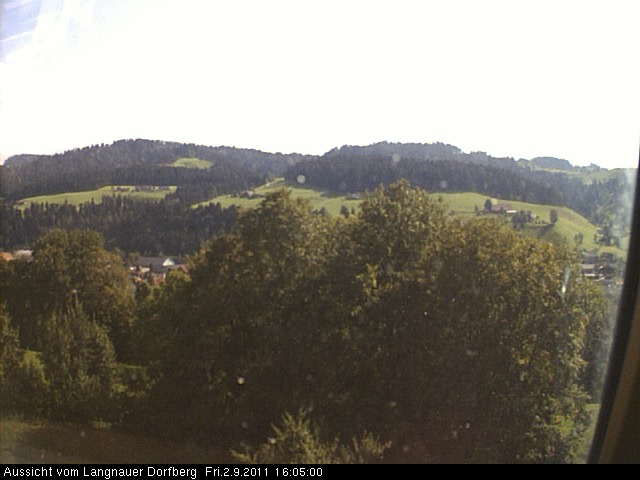 Webcam-Bild: Aussicht vom Dorfberg in Langnau 20110902-160500