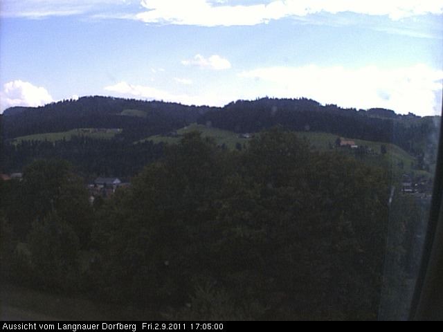 Webcam-Bild: Aussicht vom Dorfberg in Langnau 20110902-170500